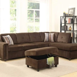 L Shape Sofa With Center Box