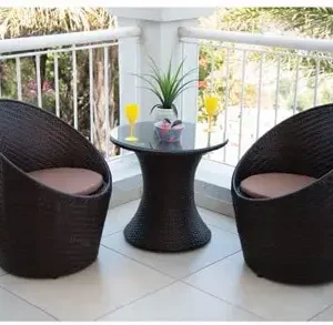 Metal Table & Chair Set