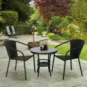 Metal Table & Chair Set