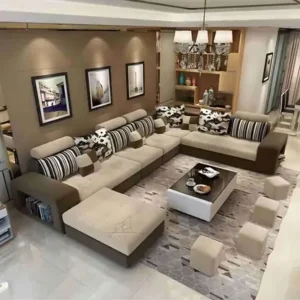 Fabric 3 + 3 + 2 + 2 Sofa Set