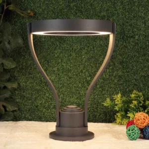 Grey Aluminium Gate Lights